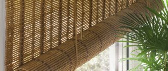 бамбуковые шторы обзор идеи