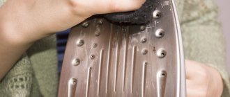 how to clean a teflon coated iron