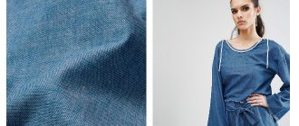 Chambray fabric products