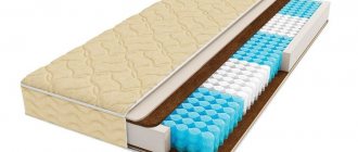 What are the requirements for an orthopedic mattress?