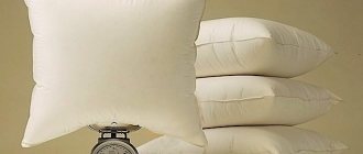 Pillows with synthetic fillers: advantages and disadvantages