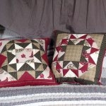 patchwork style pillows