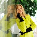 What to wear with a yellow coat in spring